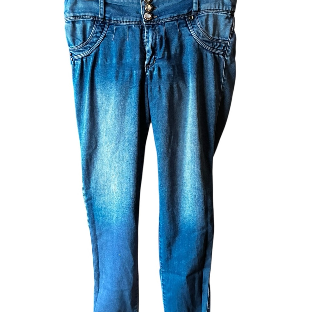 Chic Blue Skinny Jeans for Women